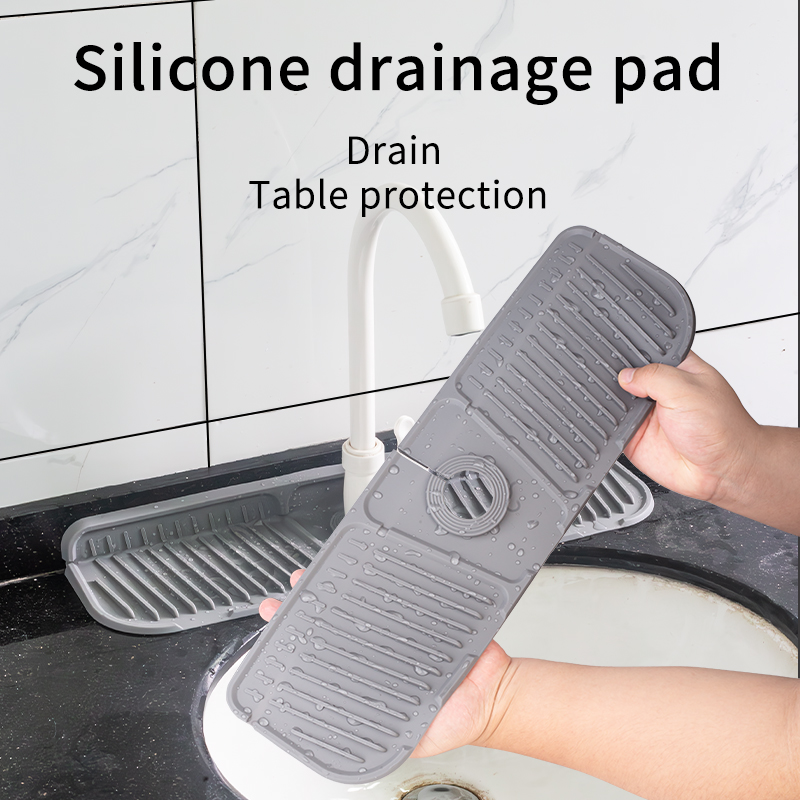 주방 실리콘 수도꼭지 매트 수도꼭지 물받이 매트 싱크대 - Silicone Tap Washer 리뷰 및 가격