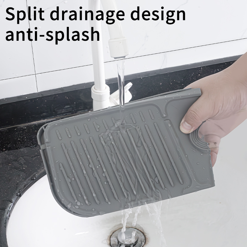 주방 실리콘 수도꼭지 매트 수도꼭지 물받이 매트 싱크대 - Silicone Tap Washer 리뷰 및 가격