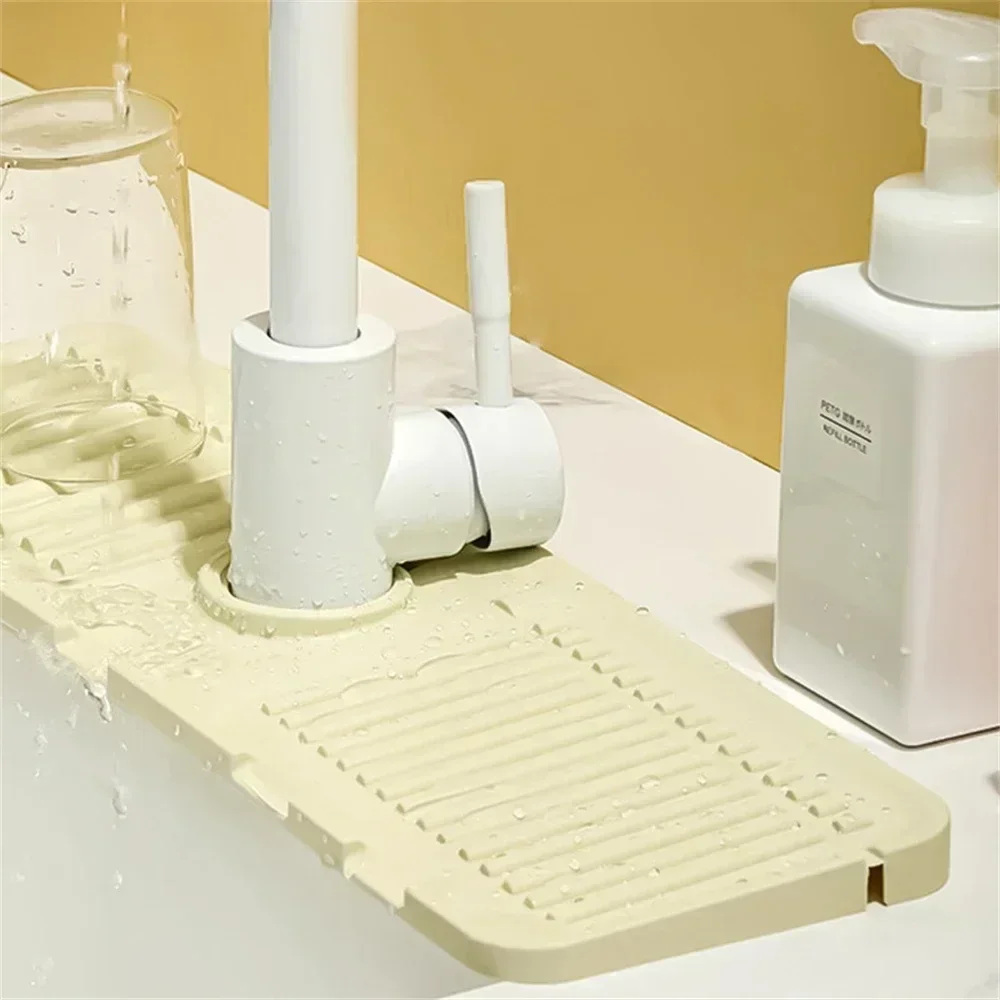 실리콘 수도꼭지 스플래시 패드 다목적 화장실 비누 보관 - Silicone Tap Washer 리뷰 및 가격