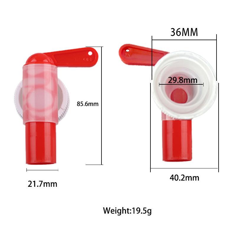빨간색과 흰색이 섞인 플라스틱 수도꼭지 1개, DN61 - Silicone Tap Washer 리뷰 및 가격
